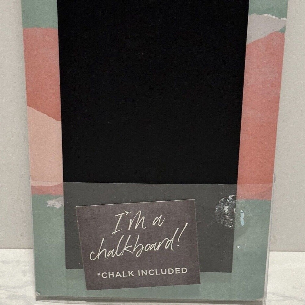 New View To Do List Chalkboard with Chalk Included Abstract Design - Picture 9 of 9